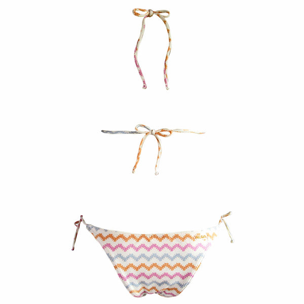 Beige Zig Zag Bikini
