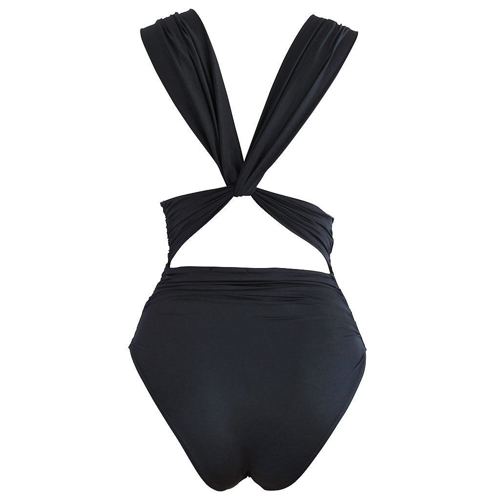 Brigitte Eli One Piece Ladies Swimsuit - Black