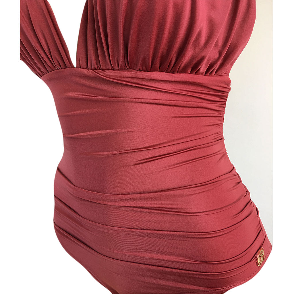 Brigitte Eli One Piece Women's Swimsuit  - Red
