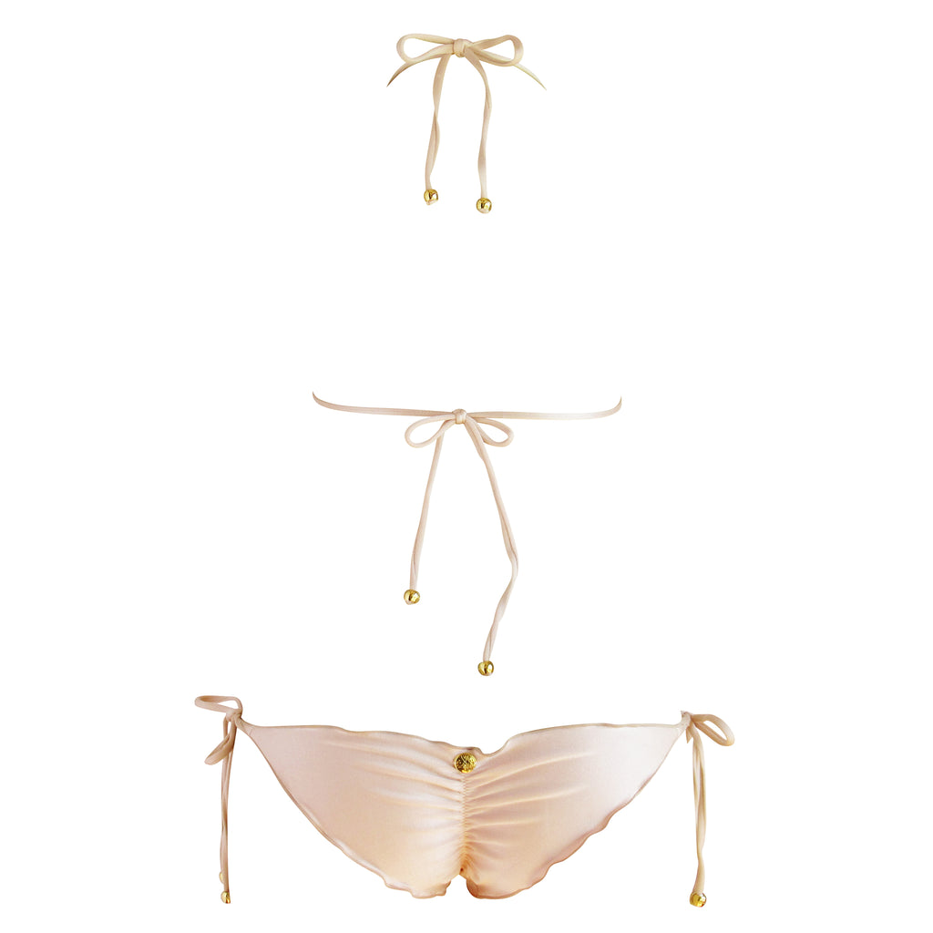 La Sirene Sunshine Nude Ripple Triangle Bikini