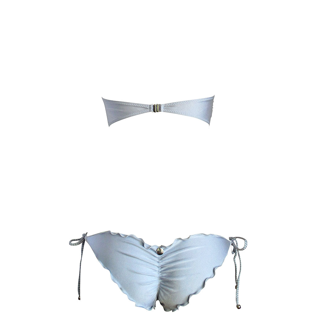 La Sirene Betin Bandeau Bikini - Silver