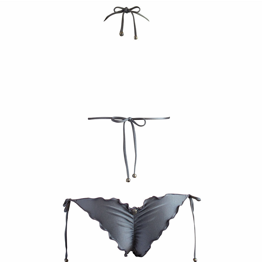 La Sirene Sunshine Triangle Bikini - Charcoal