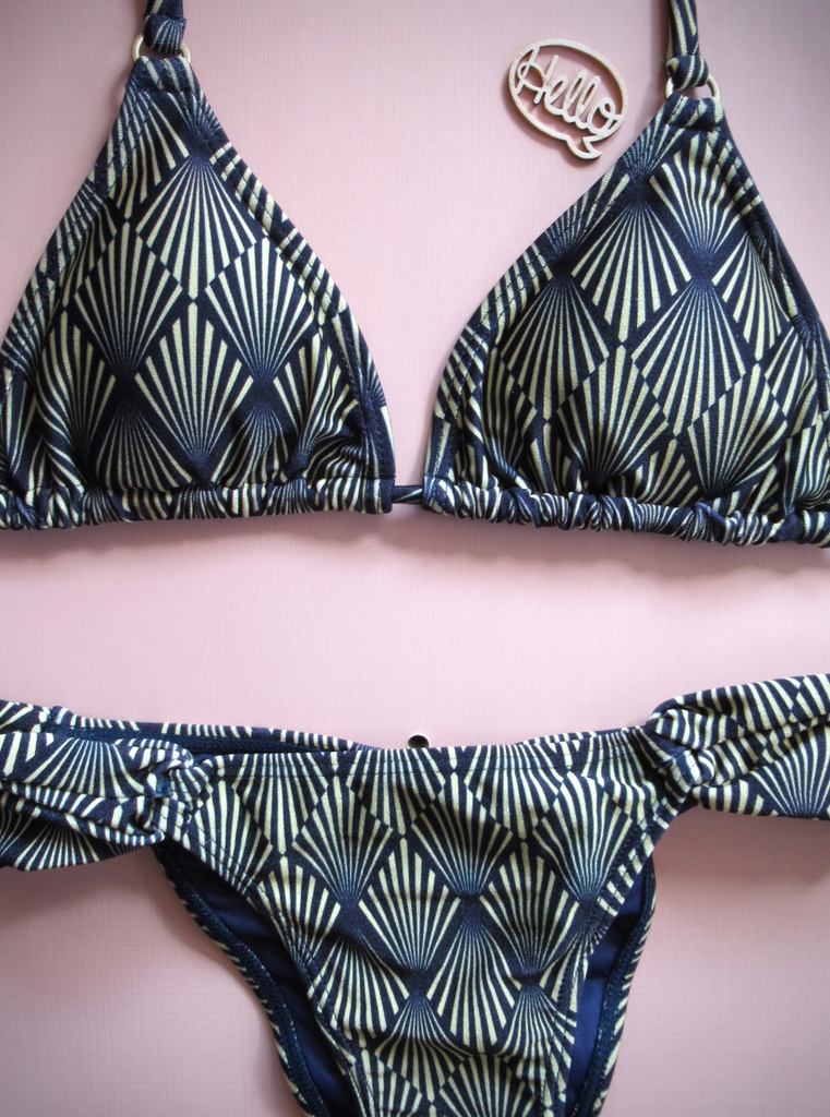 Cia Maritima Navy Deco Triangle Bikini