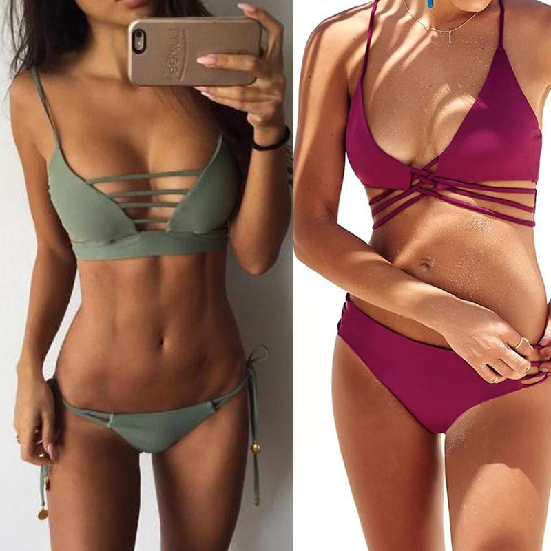 Bikini Set Swimwear Women Swimsuit Bikini Set Beach Bathing Suit Low Waist Swimsuit