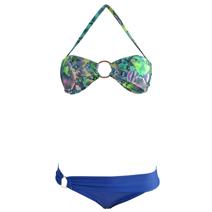 Royal Blue Cheeky Bikini Swimsuit Bathing Suit Bottom Agua Doce