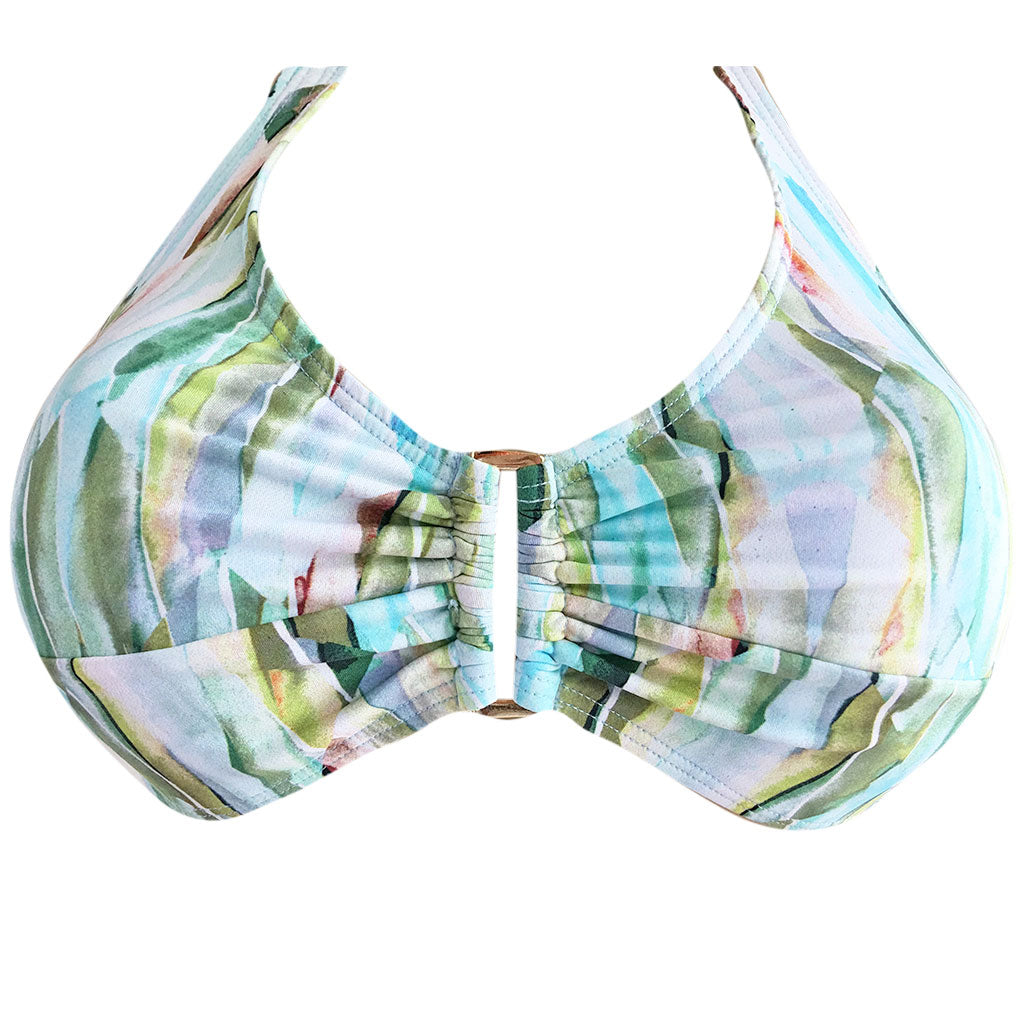 Liquido Abstract Spring Print Bikini