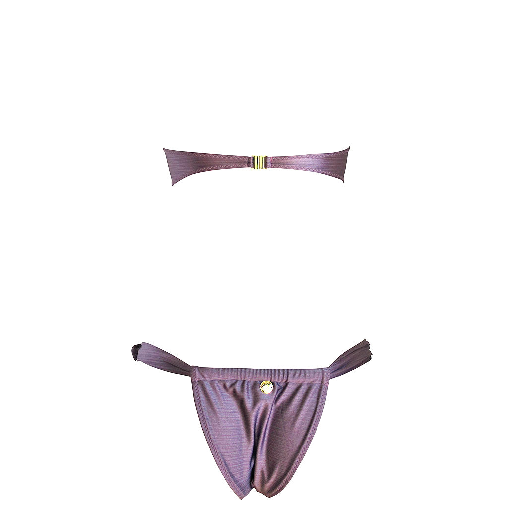 La Sirene Mel Bandeau Bikini - Lilac