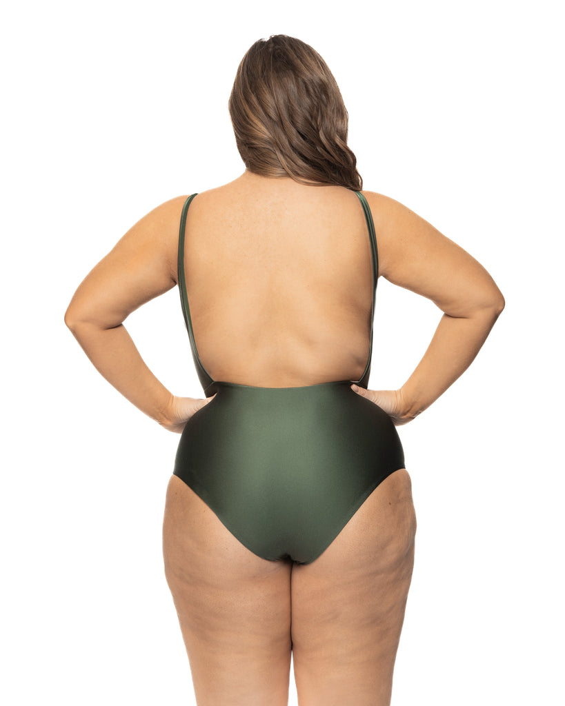 Lythebras Chanel Body Sculpt One Piece Reversible Shapewear Swimsuit